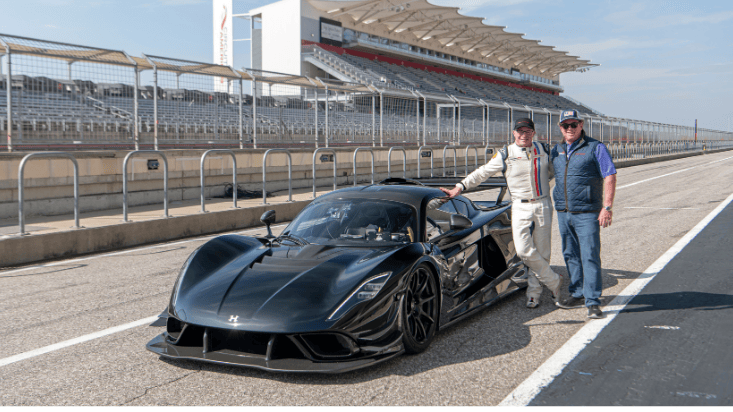Hennessey engineering team Venom 5 racing cars