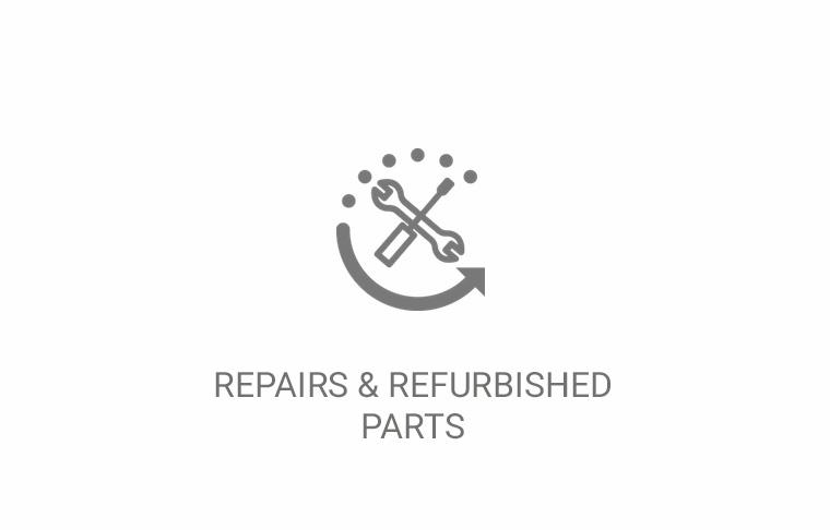 Repairs and refurbished parts